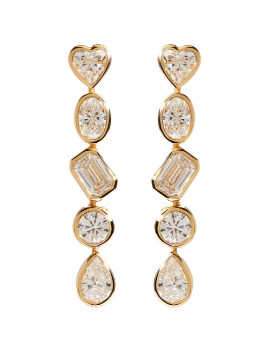 Bezel Babe Dancing Earrings