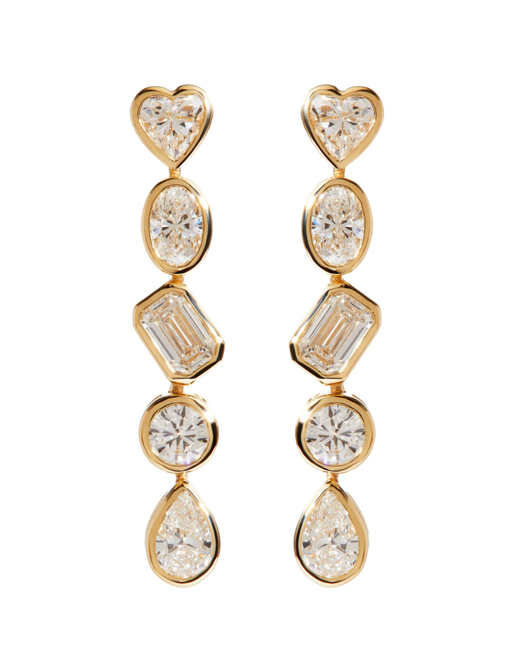 Bezel Babe Dancing Earrings