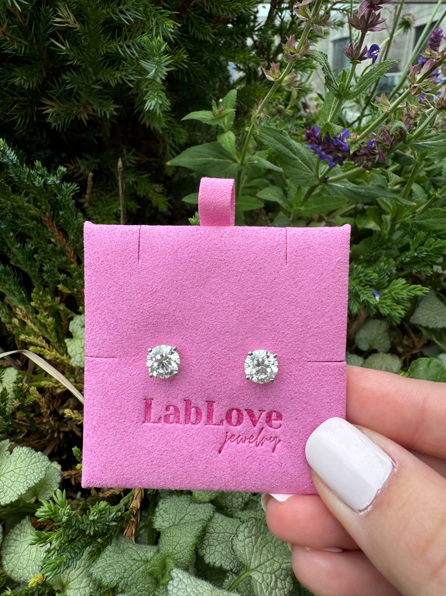 Lab Diamond Studs - LabLove Jewelry