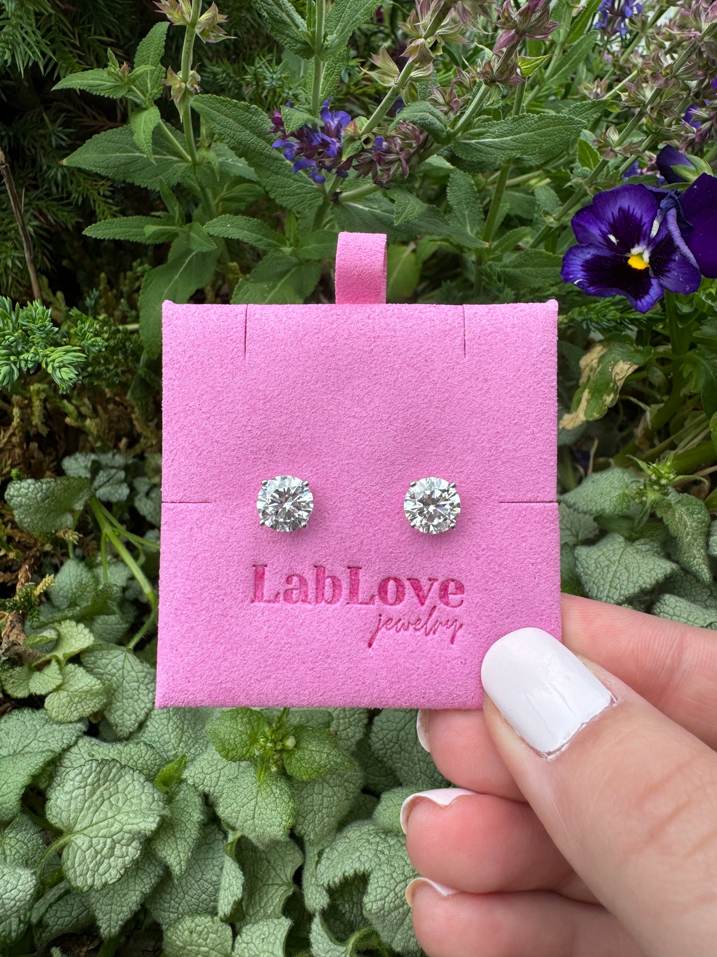 Lab Diamond Studs - LabLove Jewelry