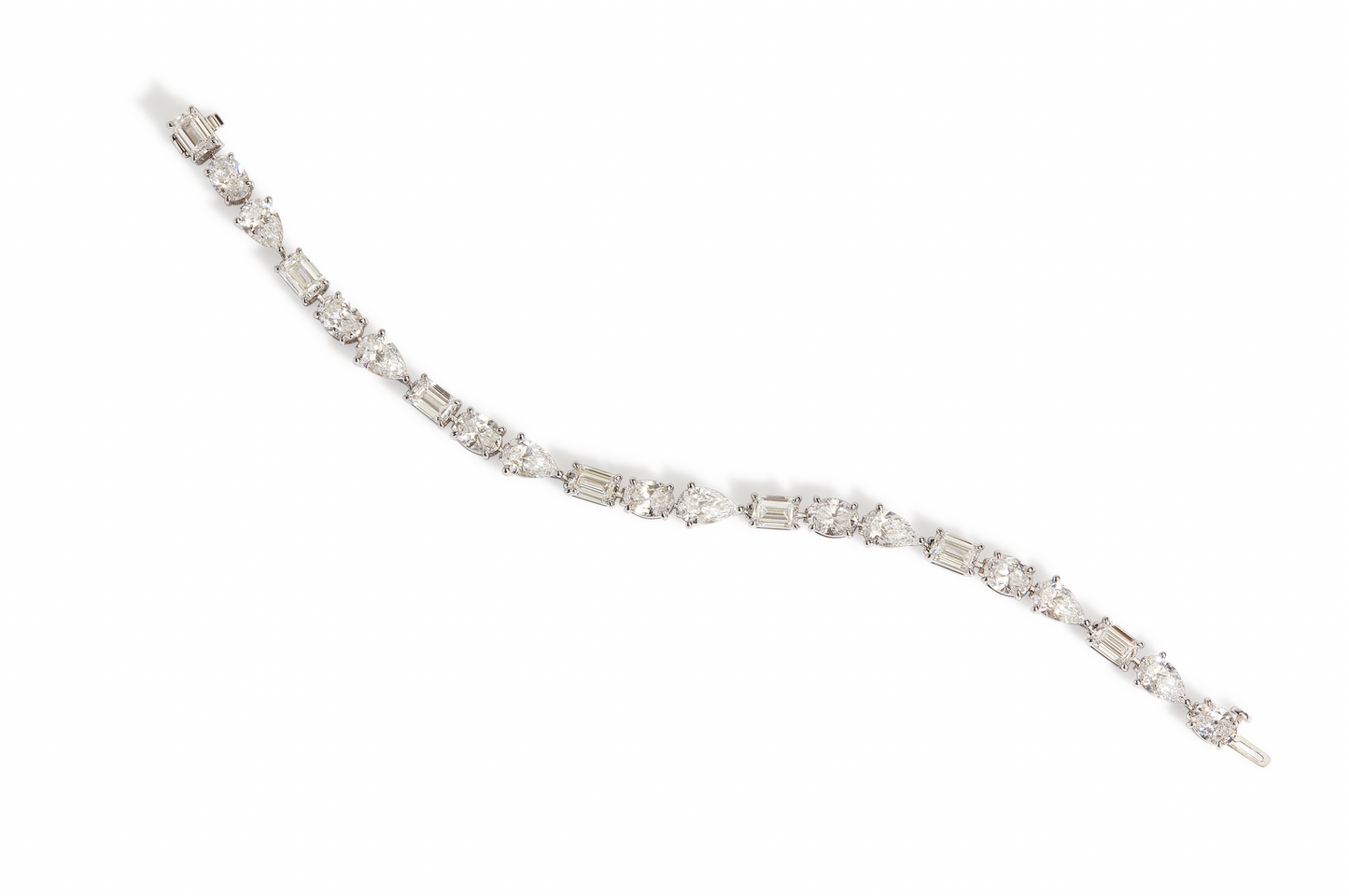 Large Fancy Shape Lab Diamond Tennis Bracelet - LabLove Jewelry